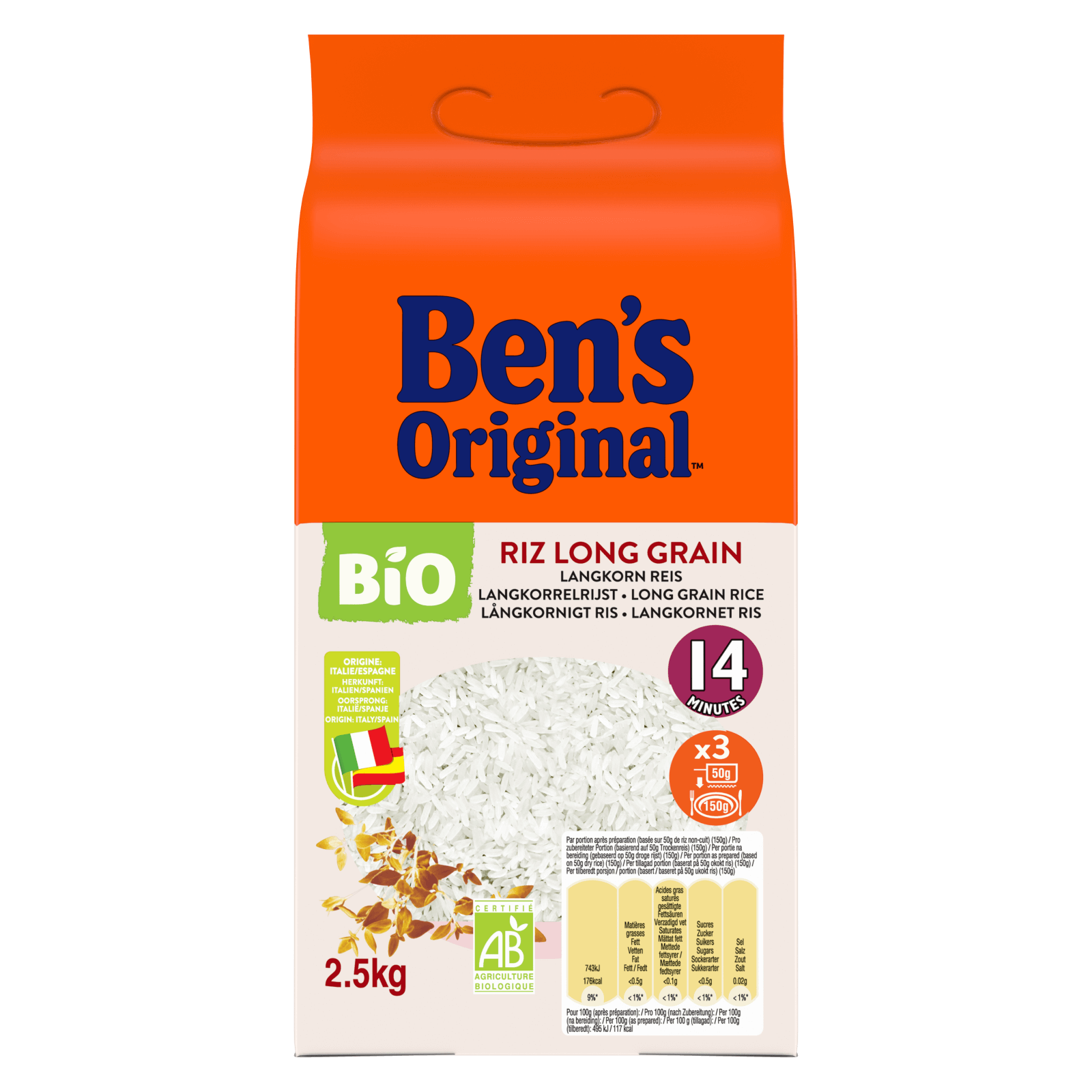 Ben's Original Riz long grain bio