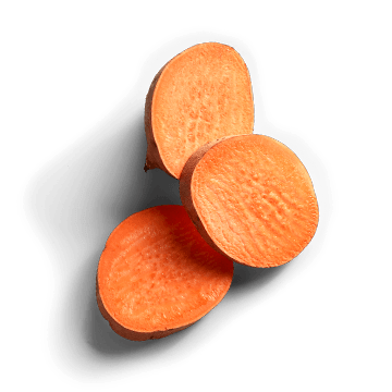 raw sweet potato