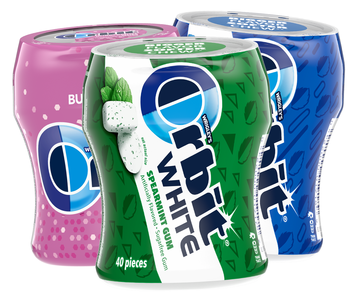 Collection of Orbit Gum products.