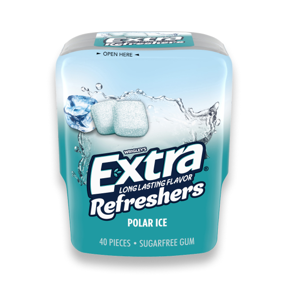 Single pack product shot of Extra Refreshers 40 sticks pack 