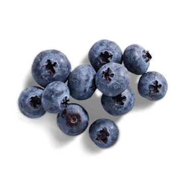 raw blueberries