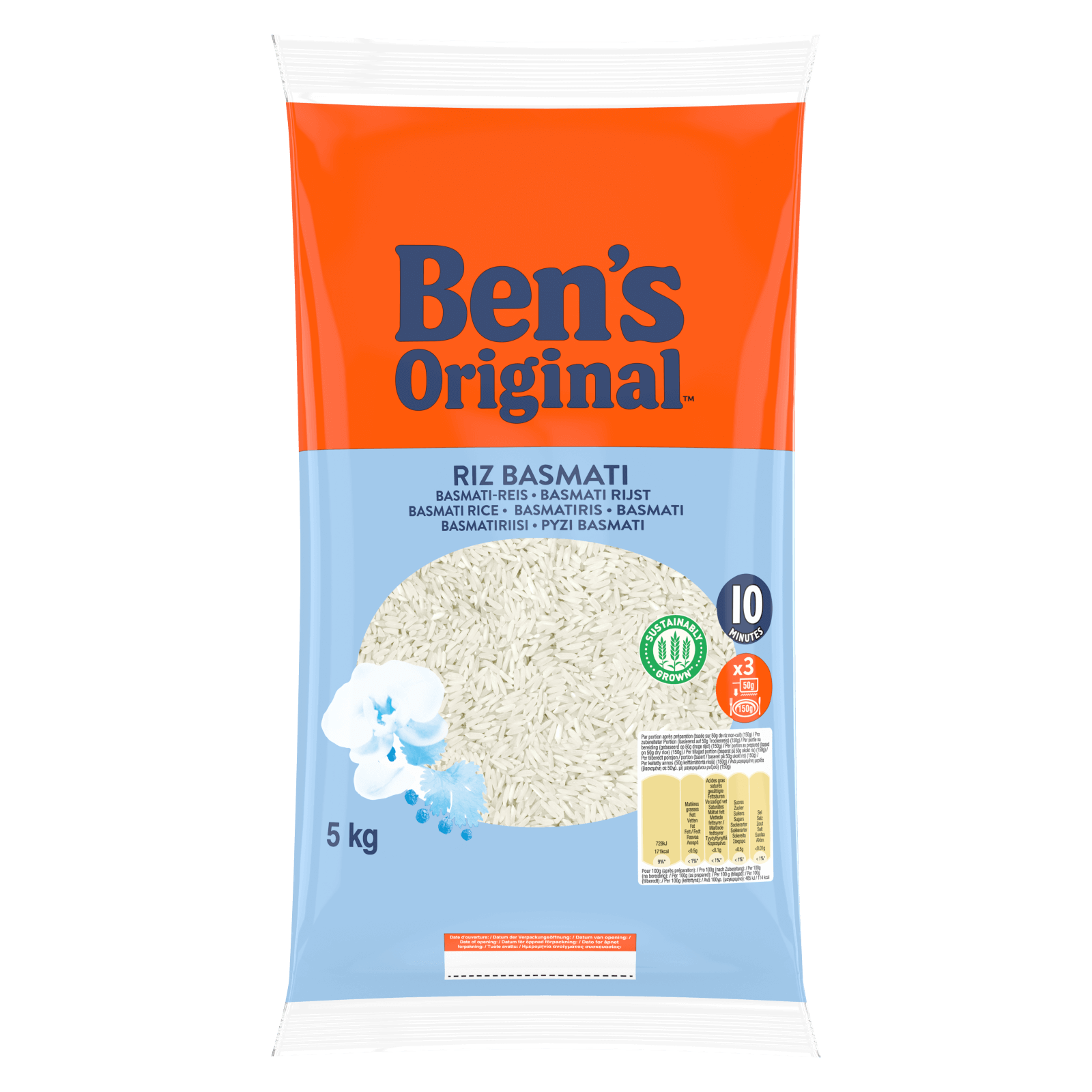Ben's Original Riz basmati 5 kg