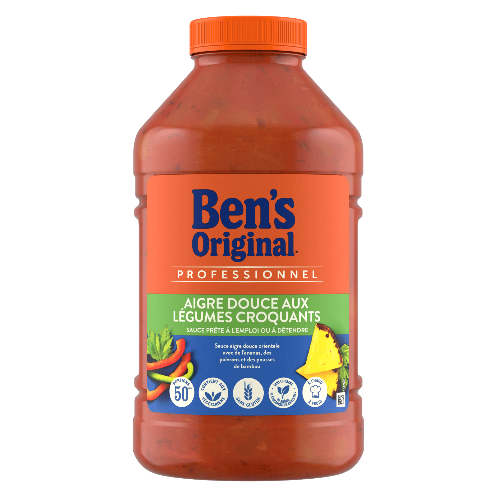 Ben's Original Sauce aigre douce aux légumes croquants