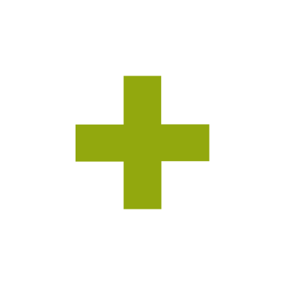 light green plus icon