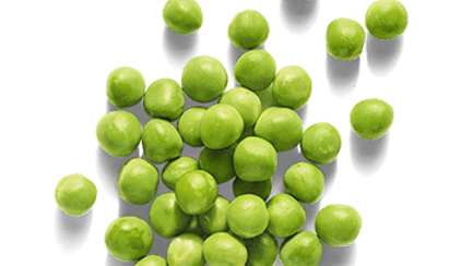 raw peas