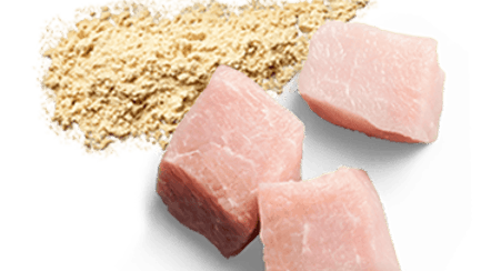 raw pork meal